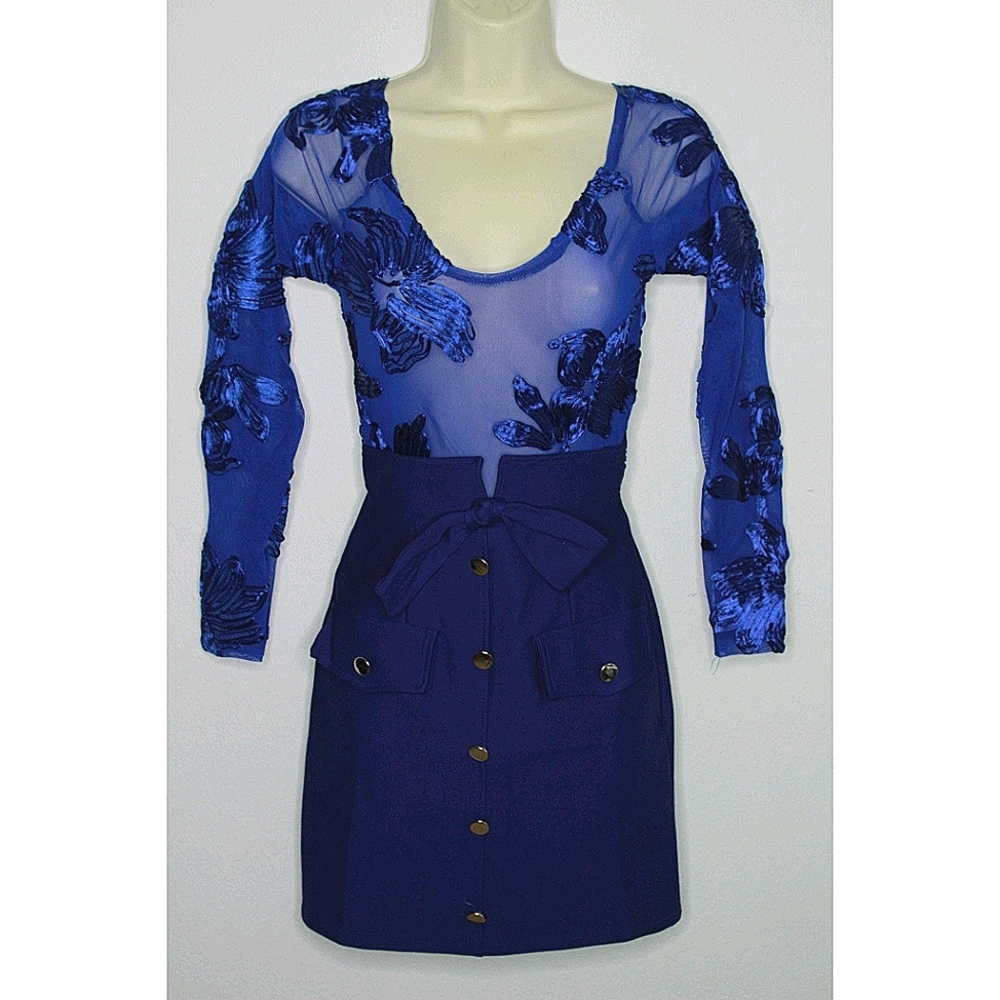 Royal Blue Dress